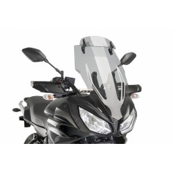 PUIG TOURING WINDSCHUTZSCHEIBE MIT DEFLEKTOR YAMAHA TRACER 700 2016-2019, LEICHTER RAUCH