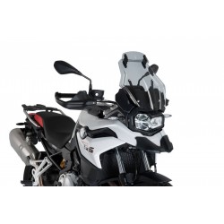 PUIG TOURING WINDSCHUTZSCHEIBE MIT DEFLEKTOR BMW F 750 GS 2018-2020, LEICHTER RAUCH