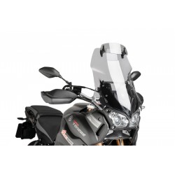 CUPOLINO PUIG TOURING CON DEFLETTORE YAMAHA XT 1200 ZE SUPER TENERE 2014-2020, FUME CHIARO