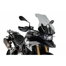 PARABRISAS PUIG TOURING PLUS BMW F 850 GS 2018-2020, AHUMADO CLARO