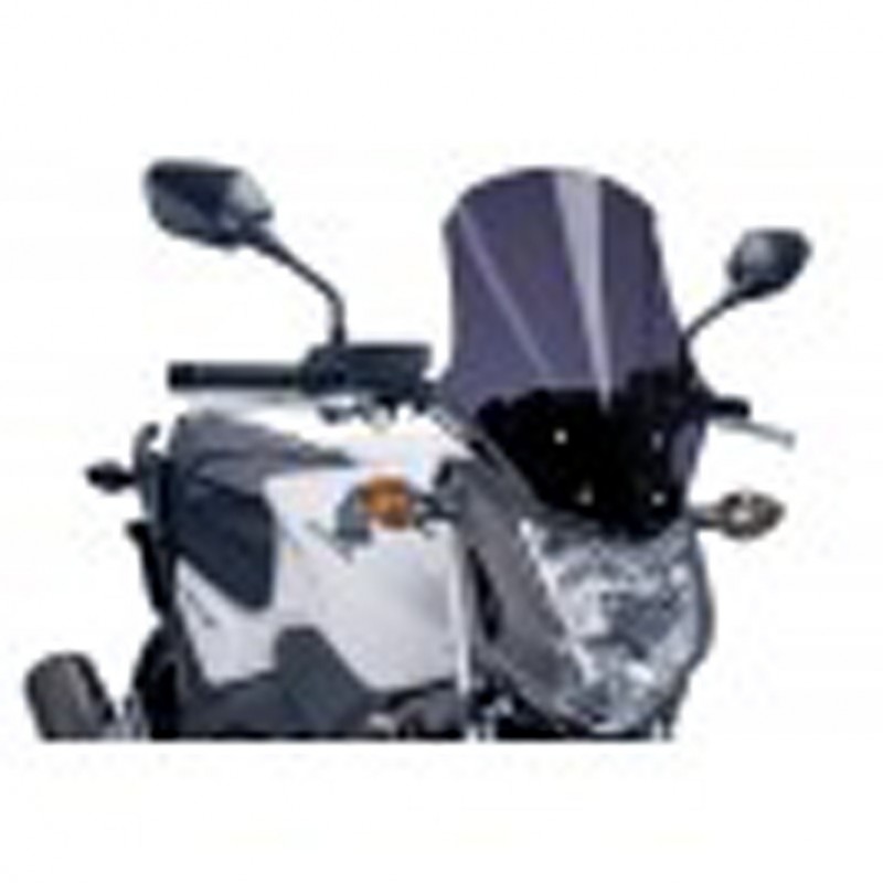 PUIG TOURING PLUS WINDSCHUTZSCHEIBE HONDA NC 700 S 2012-2013, DUNKLE RAUCH