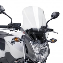 PUIG TOURING PLUS WINDSHIELD HONDA NC 700 S 2012-2013, TRANSPARENT