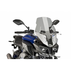 CUPOLINO PUIG TOURING PLUS YAMAHA MT-10 2016-2020, FUME CHIARO