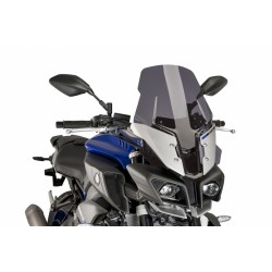 CUPOLINO PUIG TOURING PLUS YAMAHA MT-10 2016-2020, FUME SCURO