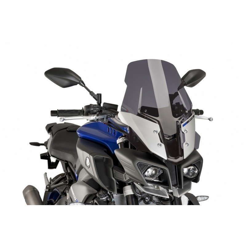 PARABRISAS PUIG TOURING PLUS YAMAHA MT-10 2016-2020, AHUMADO OSCURO