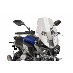 CUPOLINO PUIG TOURING PLUS YAMAHA MT-10 2016-2020, TRASPARENTE