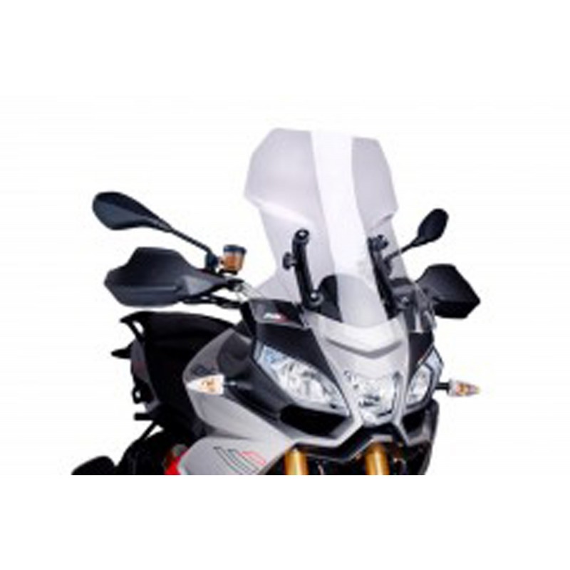 PUIG TOURING WINDSCHUTZSCHEIBE APRILIA CAPONORD 1200 2013-2017, TRANSPARENT