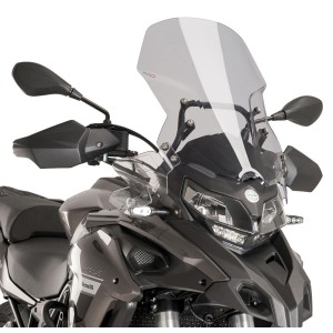 PUIG TOURING WINDSHIELD BENELLI TRK 502 X 2018-2020, LIGHT SMOKE