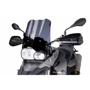 PUIG TOURING WINDSCHUTZSCHEIBE BMW F 650 GS 2008-2012, DUNKLE RAUCH