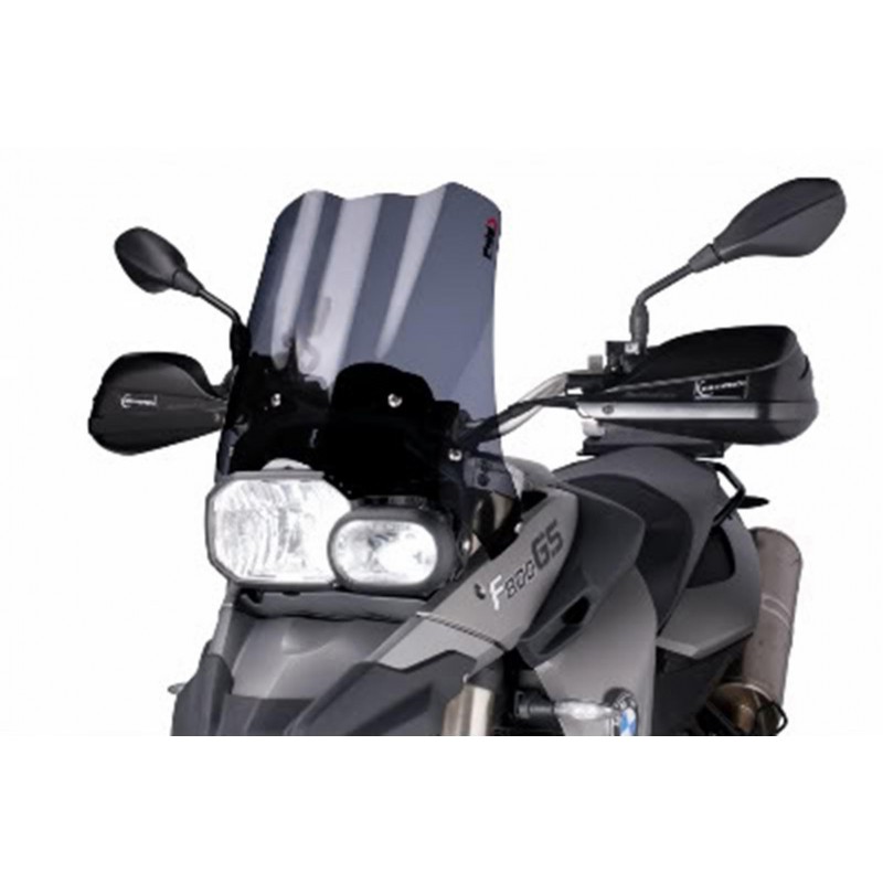PUIG TOURING WINDSCHUTZSCHEIBE BMW F 650 GS 2008-2012, DUNKLE RAUCH