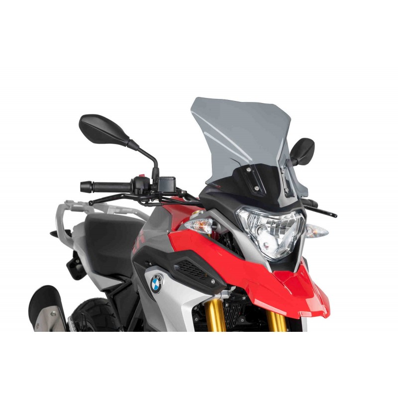 PUIG TOURING WINDSCHUTZSCHEIBE BMW G 310 GS 2017-2020, LEICHTER RAUCH