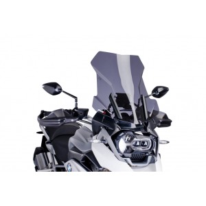 PUIG TOURING WINDSCHUTZSCHEIBE BMW R 1200 GS ADVENTURE 2014-2018, DUNKLE RAUCH