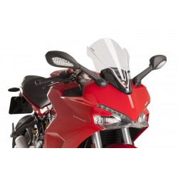 PUIG TOURING WINDSHIELD DUCATI SUPERSPORT 939 2017-2020, TRANSPARENT