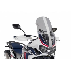 PARABRISAS PUIG TOURING HONDA AFRICA TWIN 1000 ADVENTURE SPORTS 2018-2019, AHUMADO CLARO