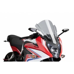 PARABRISAS PUIG TOURING HONDA CBR 650 F 2017-2018, AHUMADO CLARO