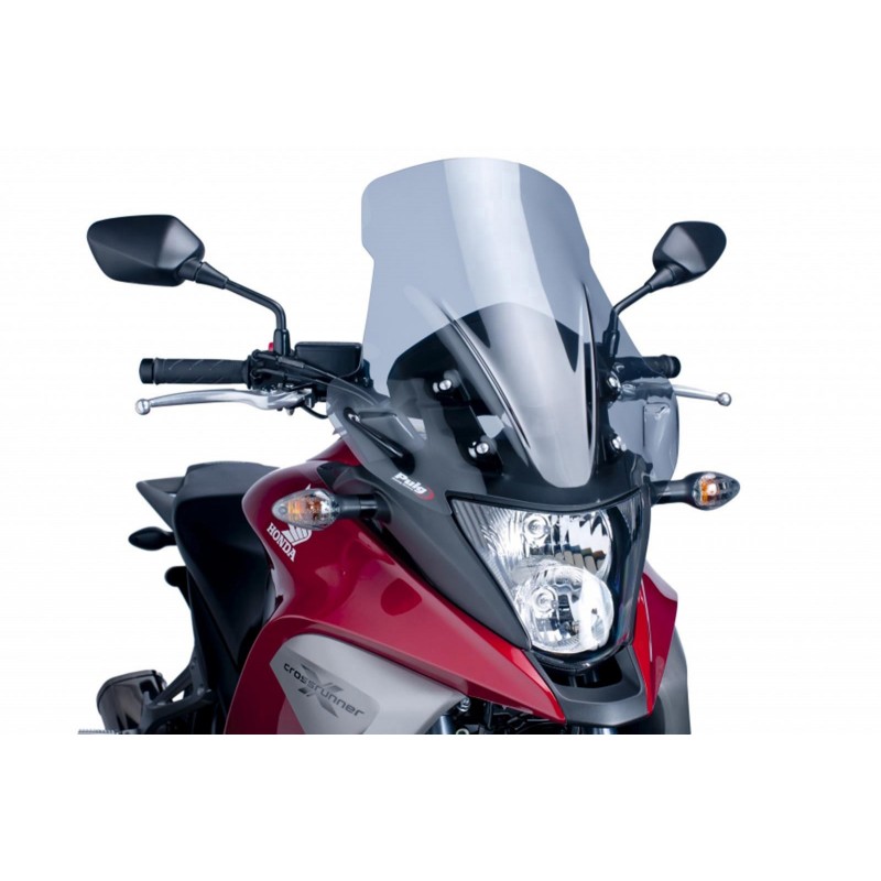 PUIG TOURING WINDSCHUTZSCHEIBE HONDA CROSSRUNNER 800 2011-2014, LEICHTER RAUCH