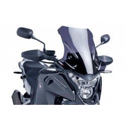 PUIG TOURING WINDSHIELD HONDA CROSSTOURER 1200 2012-2015*, DARK SMOKE