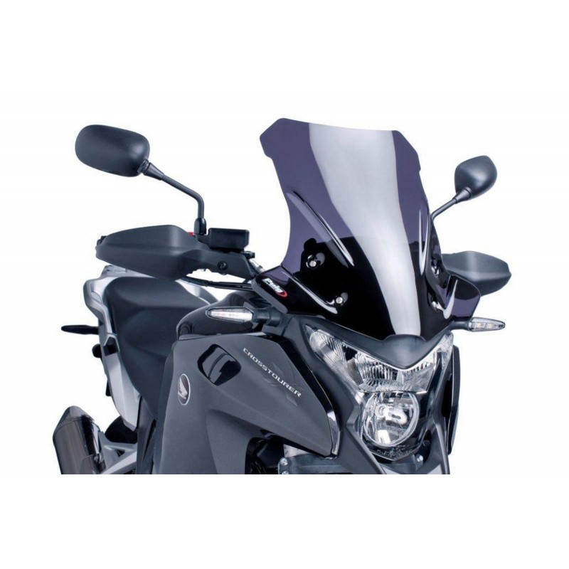 PARABRISAS PUIG TOURING HONDA CROSSTOURER 1200 2012-2015*, AHUMADO OSCURO