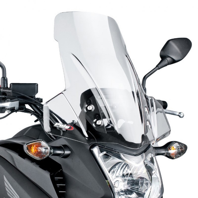 PUIG TOURING WINDSCHUTZSCHEIBE HONDA NC 750 X 2014-2015, TRANSPARENT