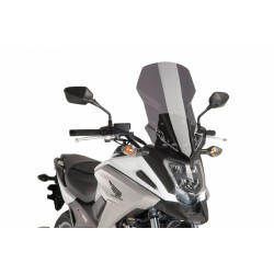 PUIG TOURING WINDSCHUTZSCHEIBE HONDA NC 750 X 2016-2020, DUNKLE RAUCH