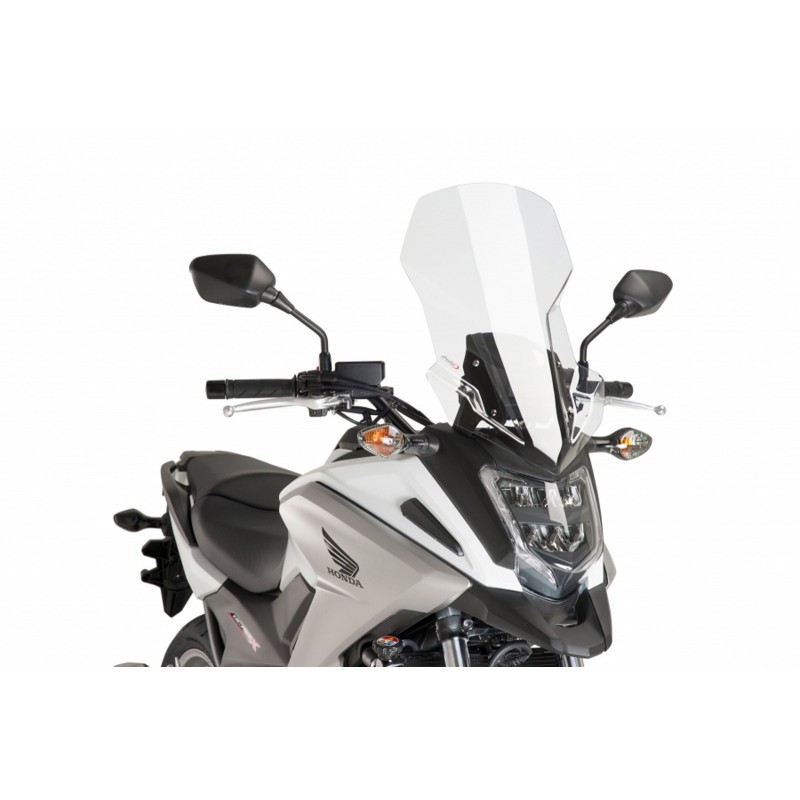 PUIG TOURING WINDSCHUTZSCHEIBE HONDA NC 750 X 2016-2020, TRANSPARENT