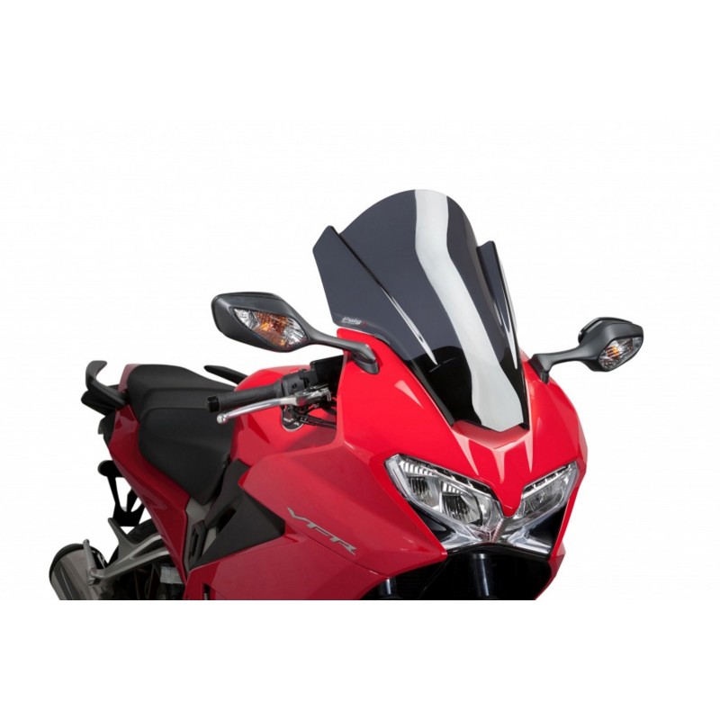 PUIG TOURING WINDSCHUTZSCHEIBE HONDA VFR 800 F 2014-2020, DUNKLE RAUCH