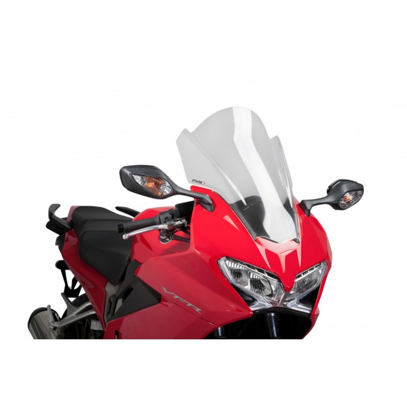 PUIG TOURING WINDSCHUTZSCHEIBE HONDA VFR 800 F 2014-2020, TRANSPARENT