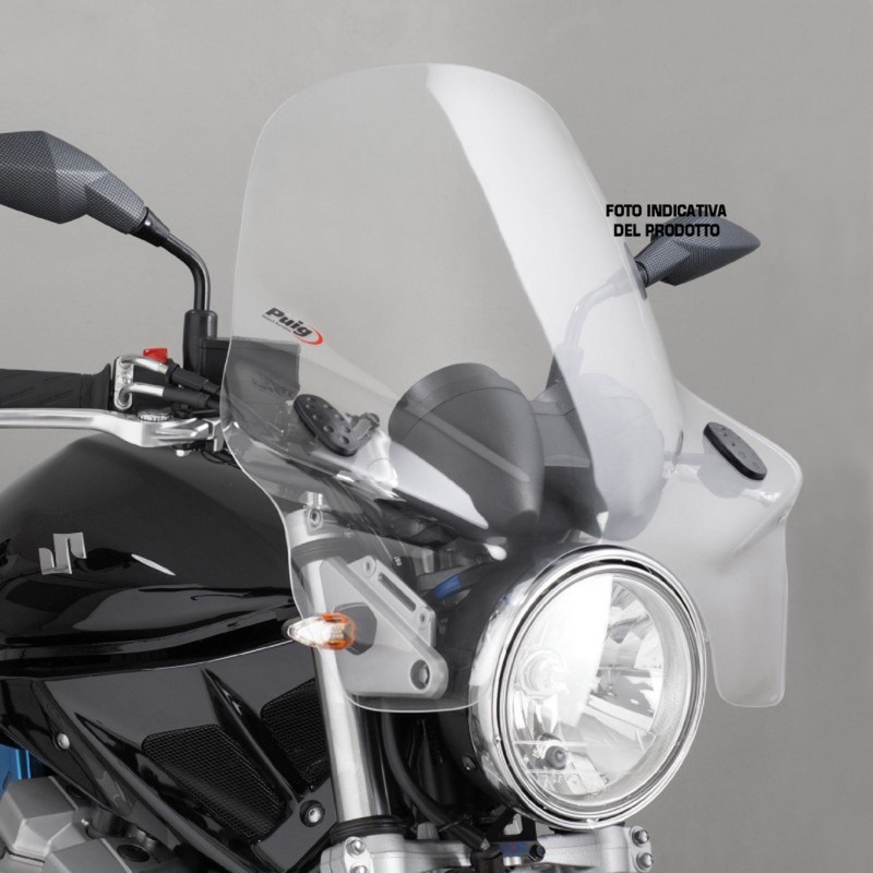 PARABRISAS PUIG TOURING APRILIA SHIVER 900 2017-2019, TRANSPARENTE