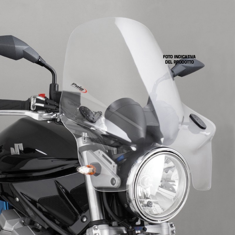 PUIG TOURING WINDSHIELD HONDA CB 1300 2008-2010, TRANSPARENT