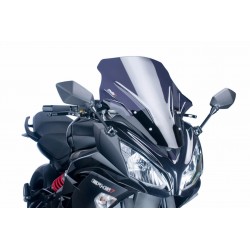 CUPOLINO PUIG TOURING KAWASAKI ER-6F 2012-2016, FUME SCURO