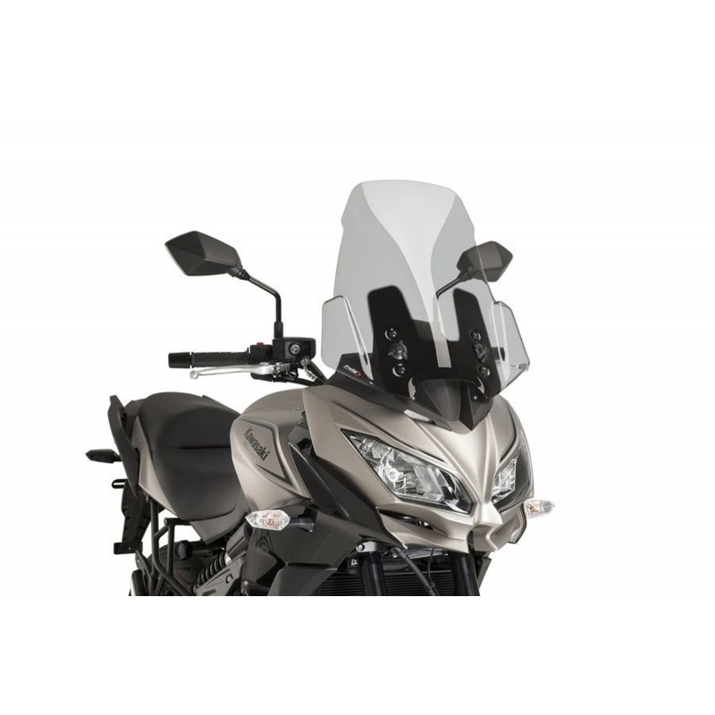 CUPOLINO PUIG TOURING KAWASAKI VERSYS 1000 2012-2014, FUME CHIARO