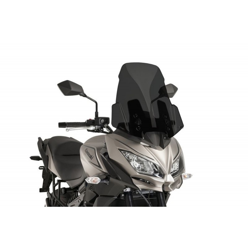 PUIG TOURING WINDSCHUTZSCHEIBE KAWASAKI VERSYS 1000 2019-2020, DUNKLE RAUCH