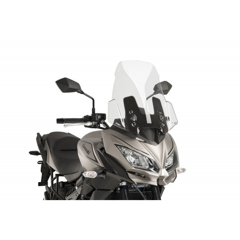 PUIG TOURING WINDSCHUTZSCHEIBE KAWASAKI VERSYS 1000 2019-2020, TRANSPARENT