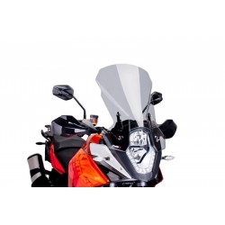 PUIG TOURING WINDSCHUTZSCHEIBE KTM 1050 ADVENTURE 2015-2016, LEICHTER RAUCH