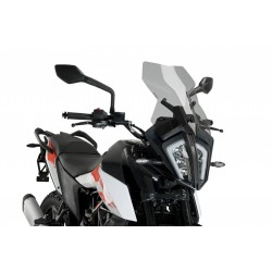 PUIG TOURING WINDSCHUTZSCHEIBE KTM 390 ADVENTURE 2020, LEICHTER RAUCH