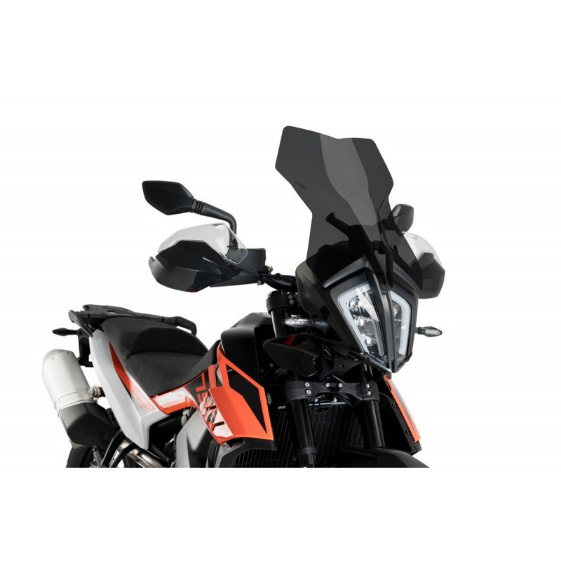 PARABRISAS PUIG TOURING KTM 790 ADVENTURE 2019-2020, AHUMADO OSCURO