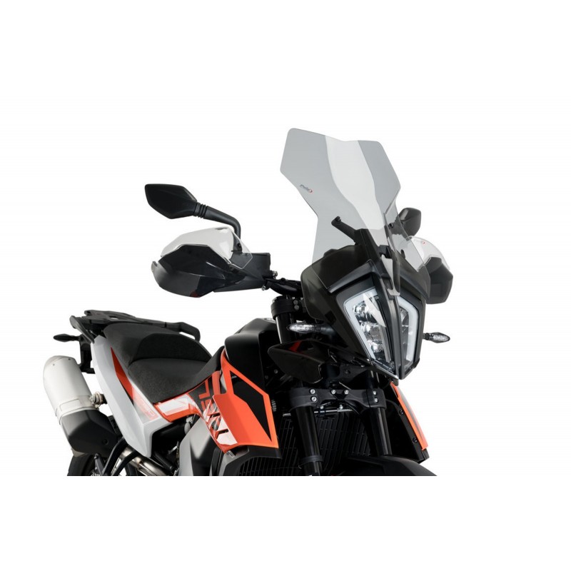 PARABRISAS PUIG TOURING KTM 790 ADVENTURE R 2019-2020, AHUMADO CLARO