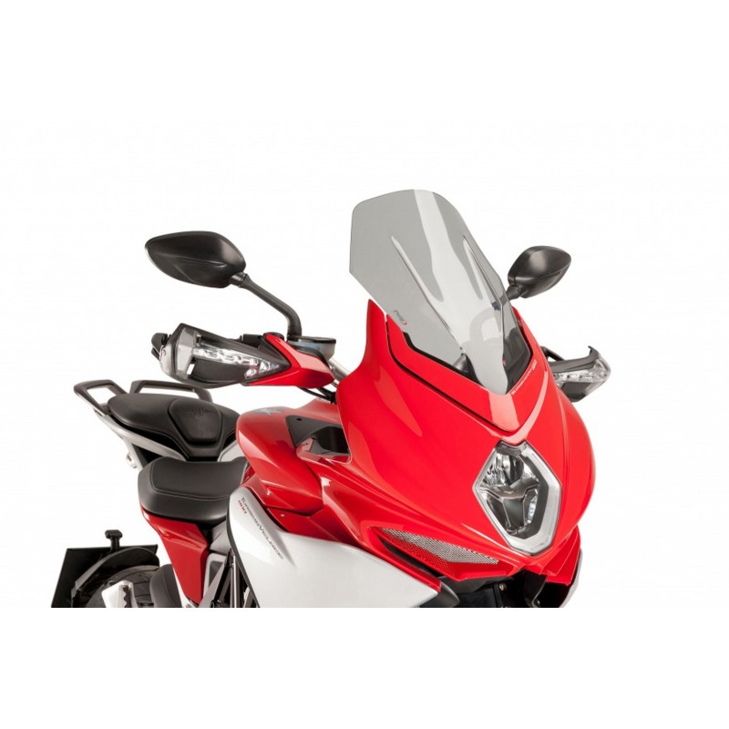PUIG TOURING WINDSCHUTZSCHEIBE MV AGUSTA TURISMO VELOCE 800 2014, LEICHTER RAUCH