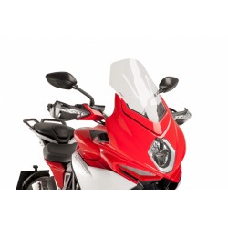 PUIG TOURING WINDSHIELD MV AGUSTA TURISMO VELOCE 800 2015-2020, TRANSPARENT