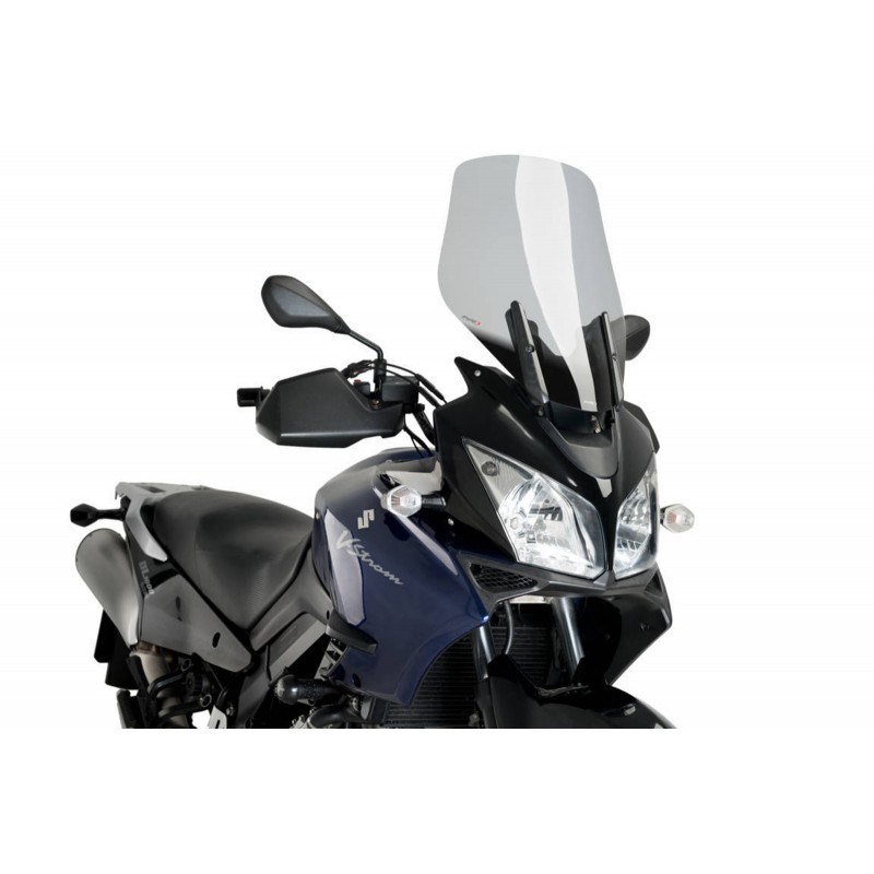 CUPOLINO PUIG TOURING SUZUKI V-STROM 1000 2007-2013, FUME CHIARO