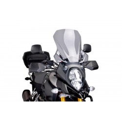 CUPOLINO PUIG TOURING SUZUKI V-STROM 1000 2014-2016, FUME CHIARO