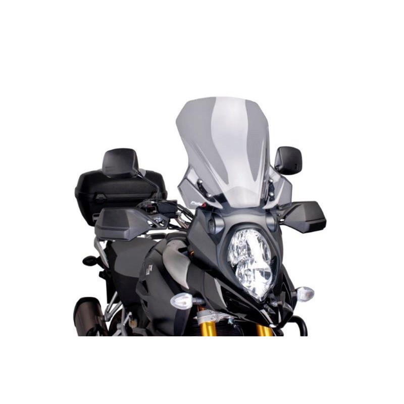 PARABRISAS PUIG TOURING SUZUKI V-STROM 1000 2014-2016, AHUMADO CLARO