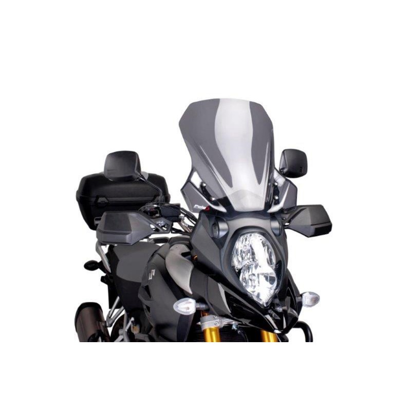 PARABRISAS PUIG TOURING SUZUKI V-STROM 1000 2014-2016, AHUMADO OSCURO