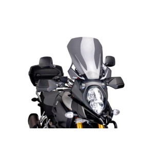 PARABRISAS PUIG TOURING SUZUKI V-STROM 1000 2017-2019, AHUMADO OSCURO