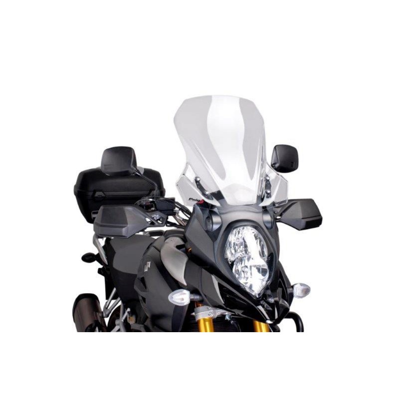 CUPOLINO PUIG TOURING SUZUKI V-STROM 1000 2017-2019, TRASPARENTE