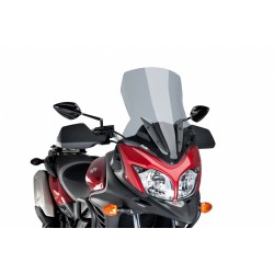 CUPOLINO PUIG TOURING SUZUKI V-STROM 650 2012-2016, FUME CHIARO