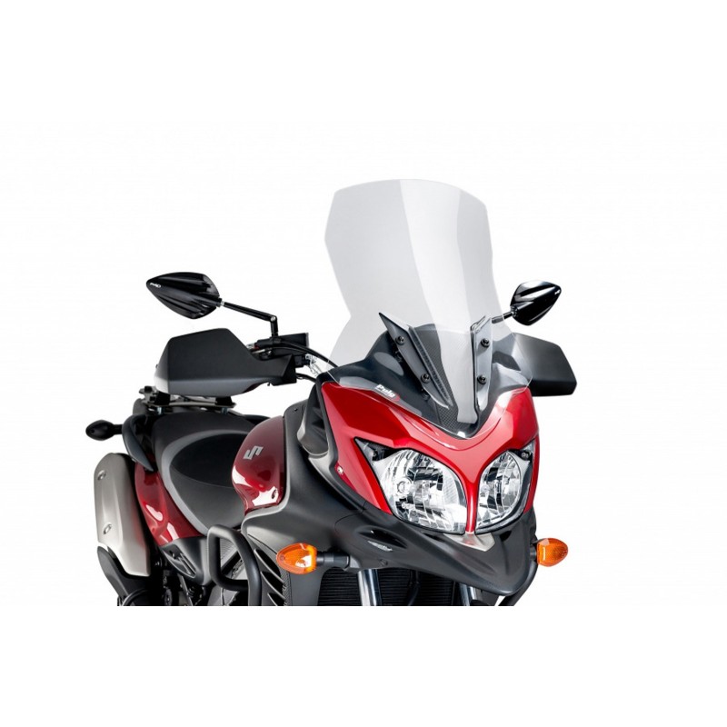 PUIG TOURING WINDSCHUTZSCHEIBE SUZUKI V-STROM 650 XT 2015-2016, TRANSPARENT