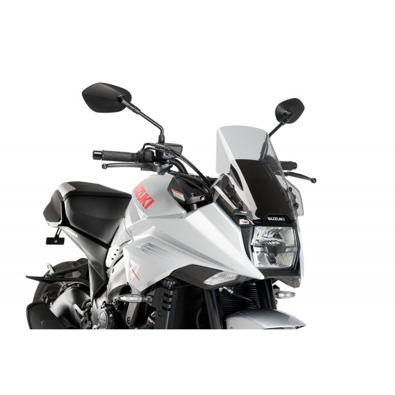 PUIG TOURING WINDSCHUTZSCHEIBE SUZUKI KATANA 1000 2019-2020 (FAHRZEUGTYP: WDG0), LEICHTER RAUCH