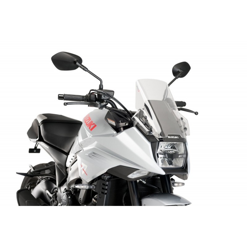 PUIG TOURING WINDSCHUTZSCHEIBE SUZUKI KATANA 1000 2019-2020 (FAHRZEUGTYP: WDG0), TRANSPARENT