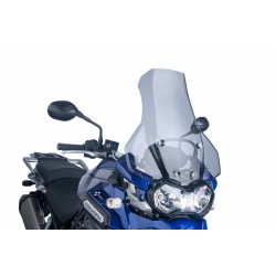 CUPOLINO PUIG TOURING TRIUMPH TIGER EXPLORER 1200 2012-2015, FUME CHIARO